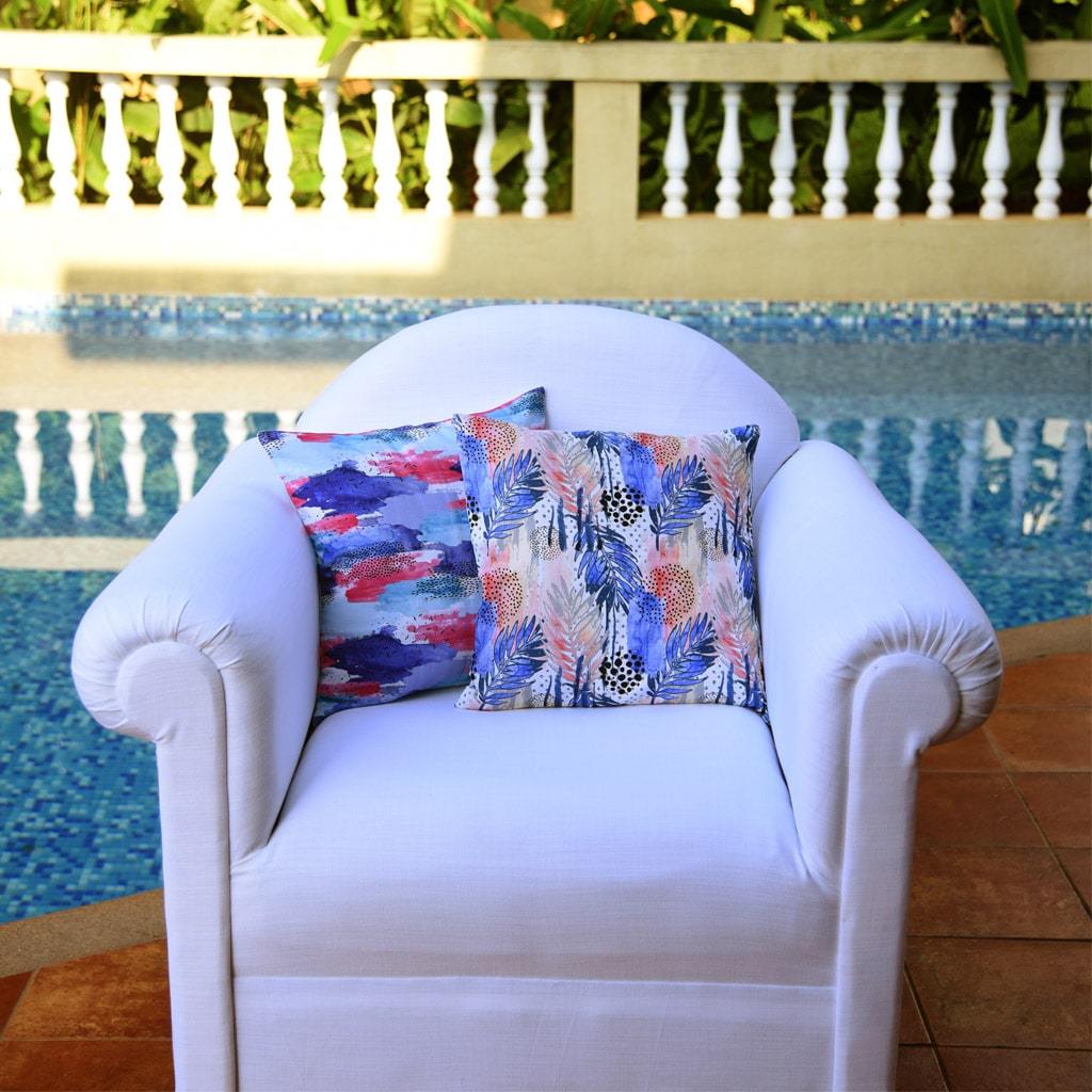 COLOUR ME NICE CUSHION COVERS SET OF 2 (WITHOUT FILLER)