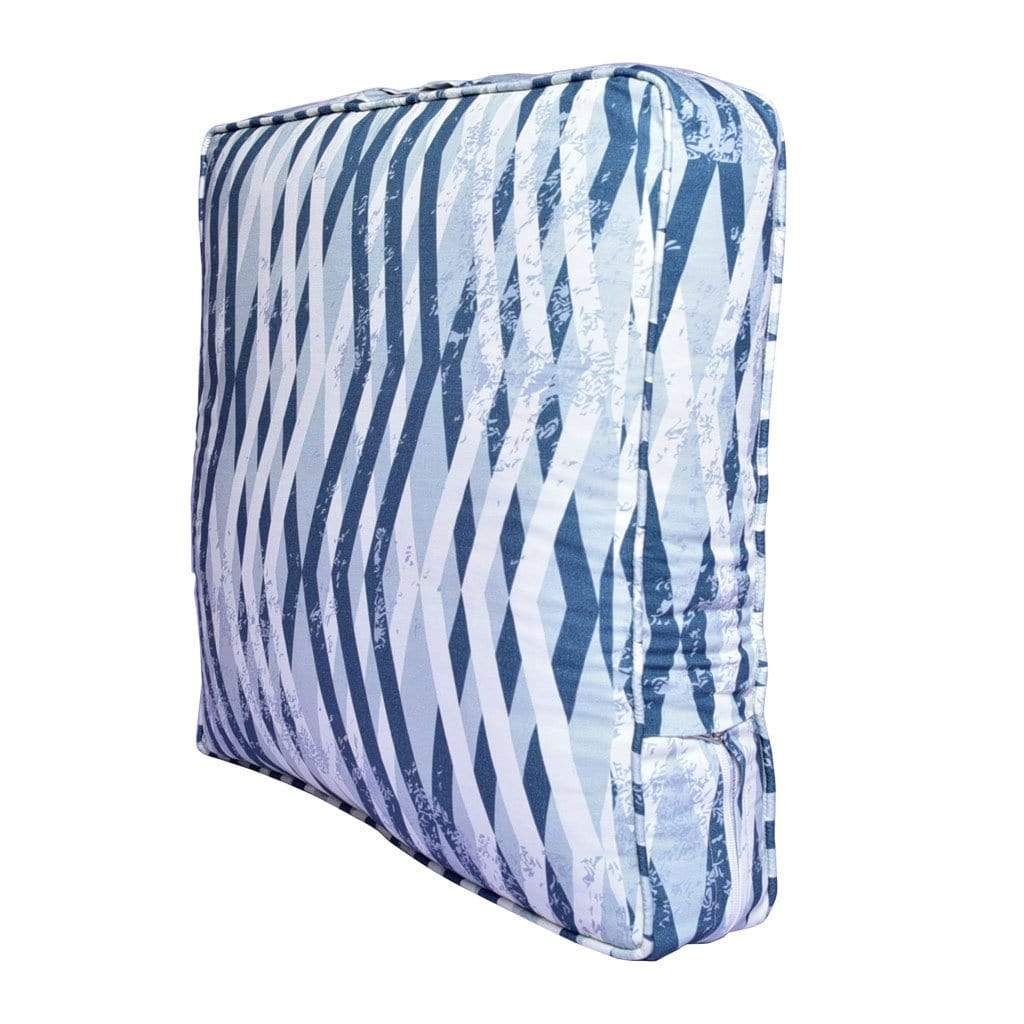 Abstract Composition Floor Cushion With Removable Cover