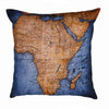 Map Cushion Covers Serenity Blissful Living