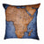 The Voyage Africa Cotton Canvas Cushion Cover (without filler)