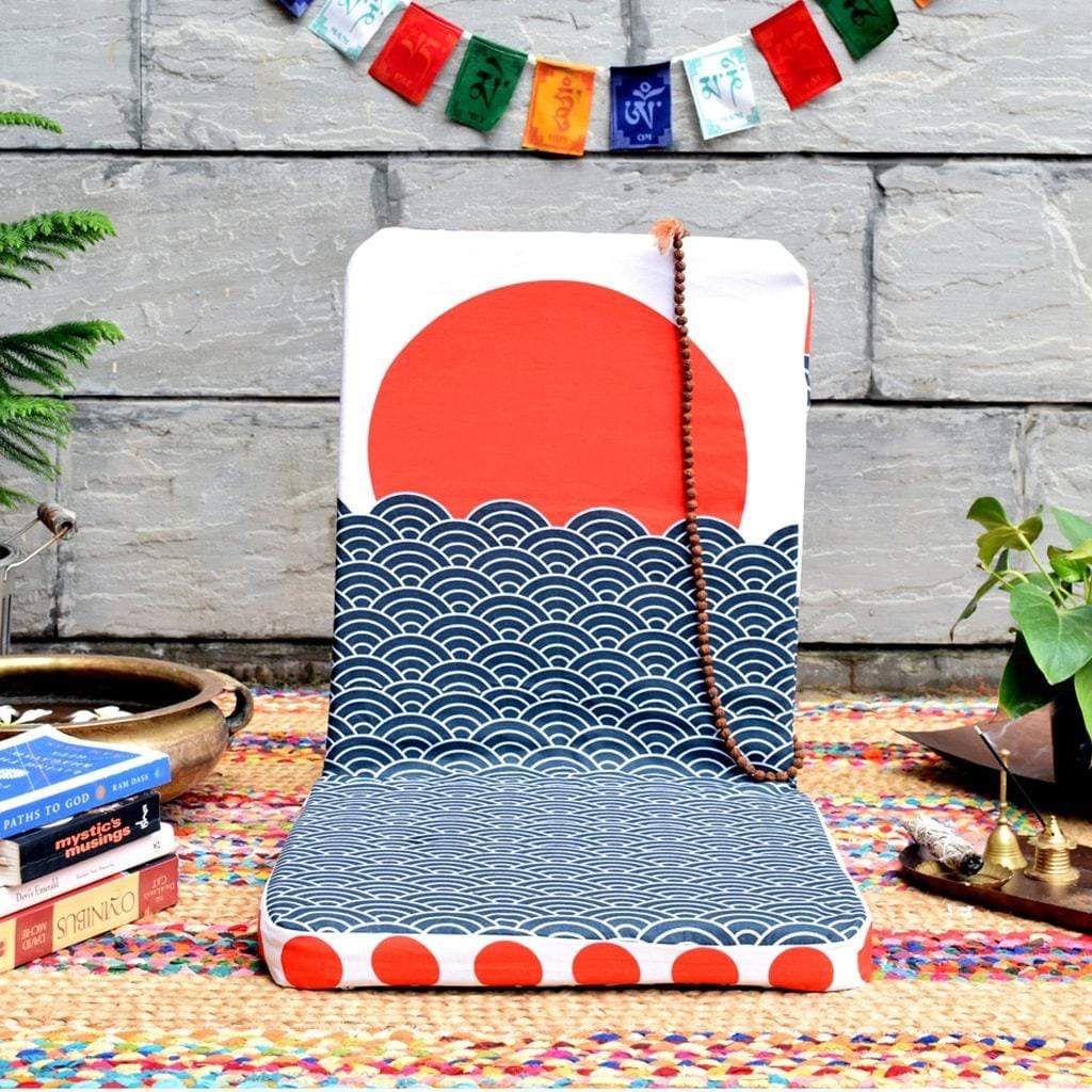 The Rising Sun Foldable Meditation Chair