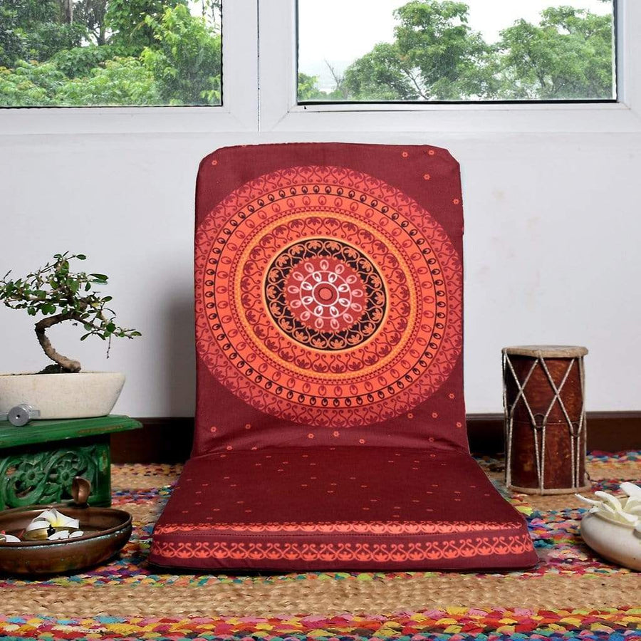 Mandala Moments Foldable Meditation Chair