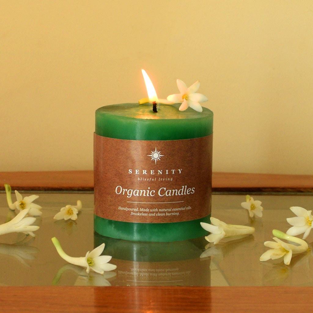 Scented Candle Serenity Blissful Living